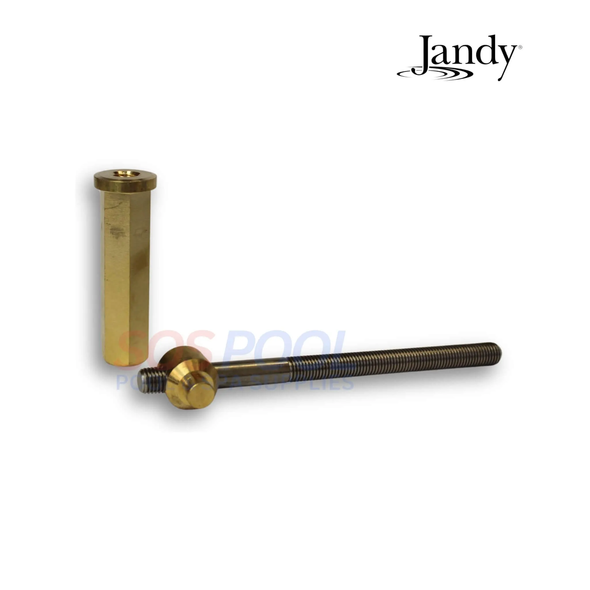 Jandy Bolt and Nut Knob for Jandy DEV and DEL Filter Clamp | R0357500