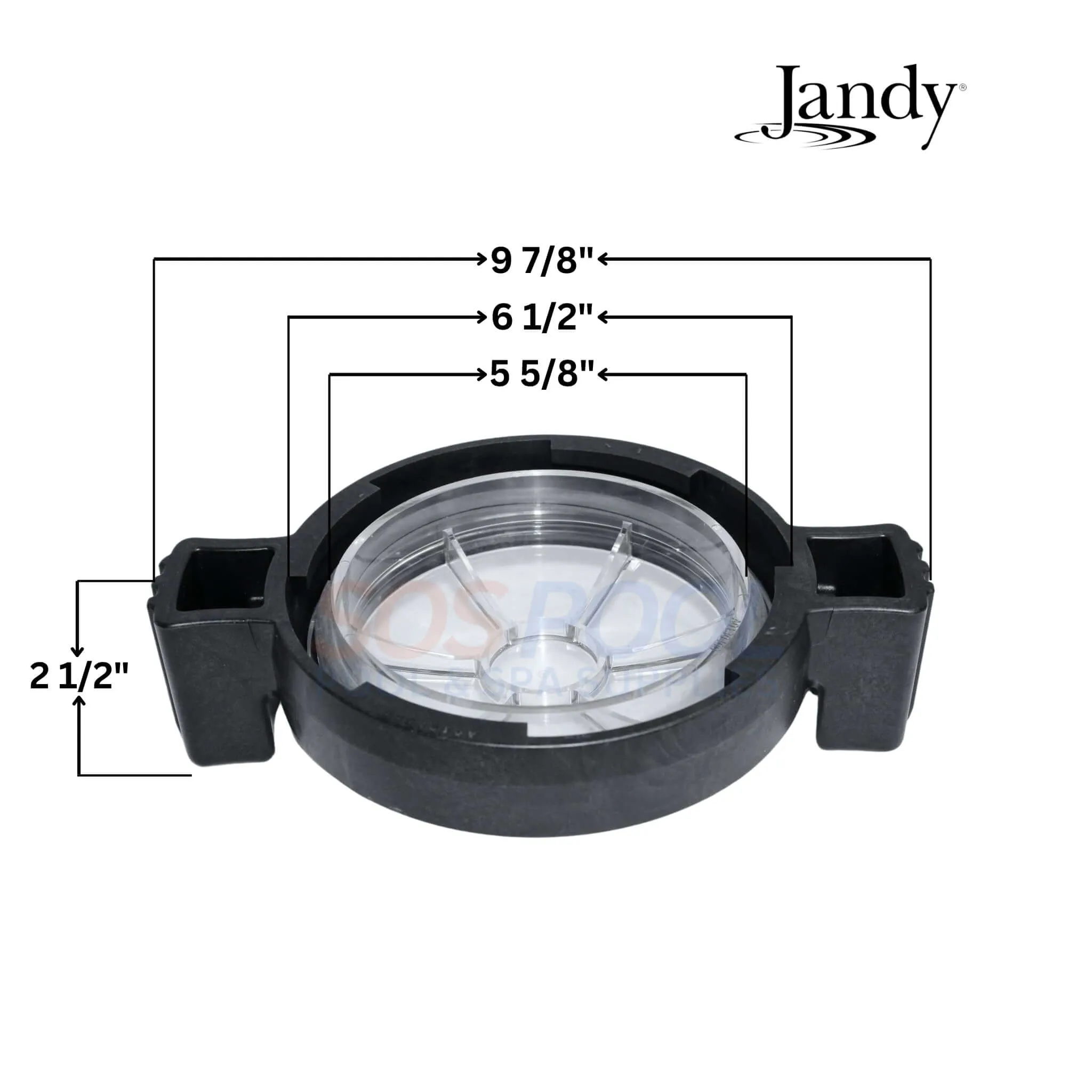 Jandy Lid With Locking Ring Assembly For FloPro Pumps | R0480000