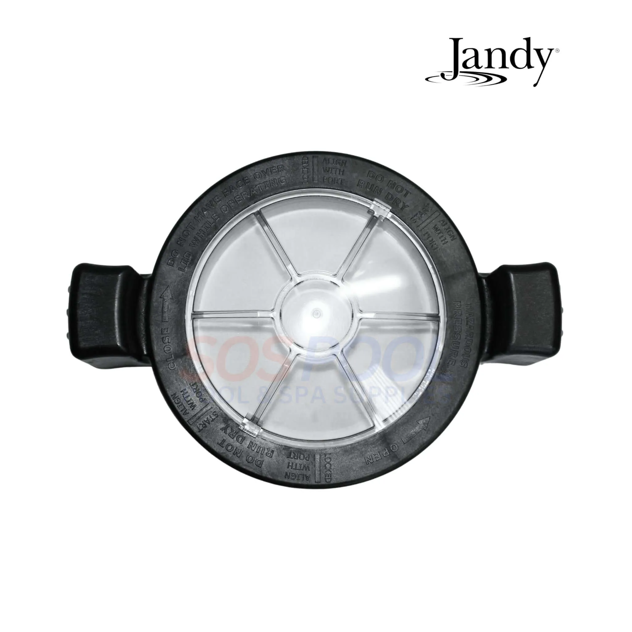 Jandy Lid With Locking Ring Assembly For FloPro Pumps | R0480000