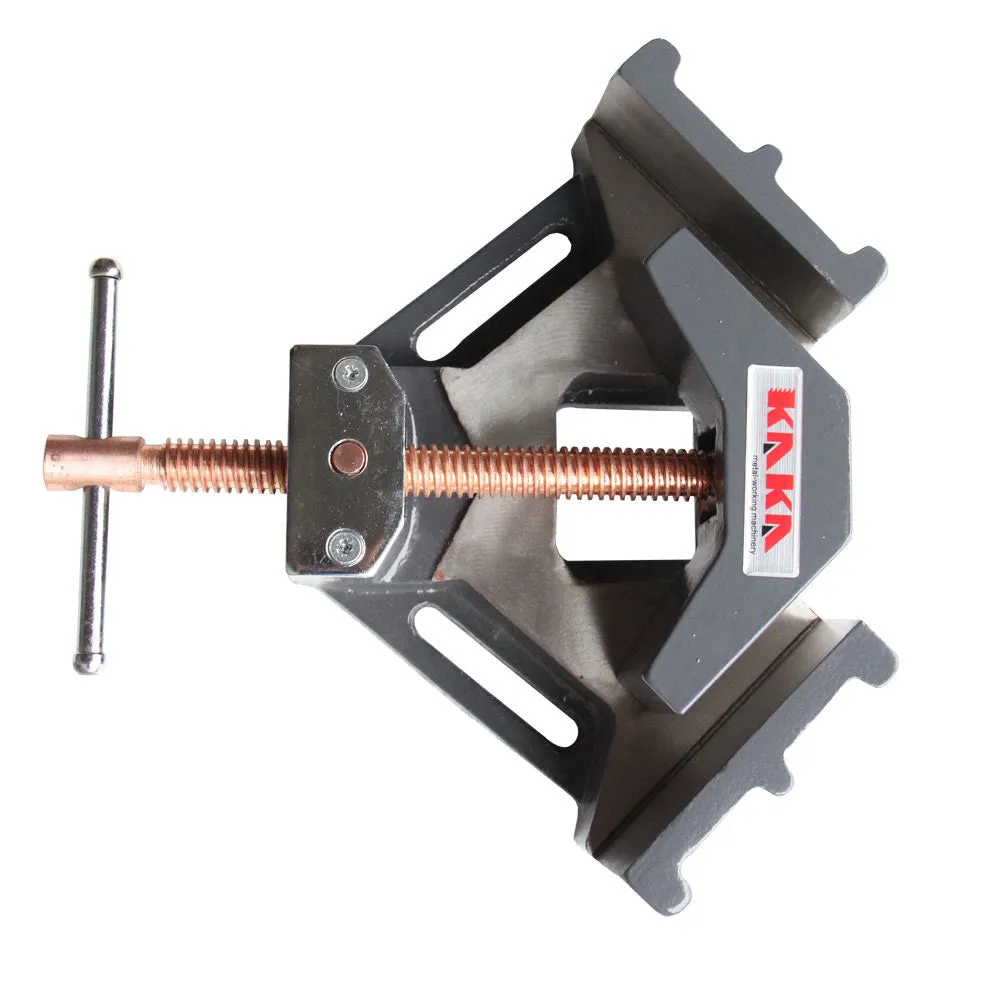 KAKA Industrial AC-100 Angle Clamp,Heavy-Duty Cast-Iron Angle Clamp Vice