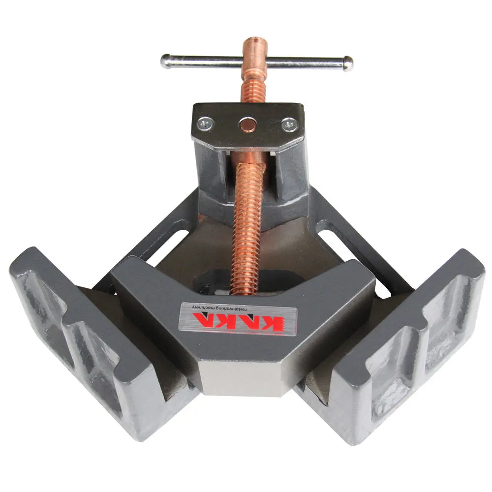 KAKA Industrial AC-100 Angle Clamp,Heavy-Duty Cast-Iron Angle Clamp Vice