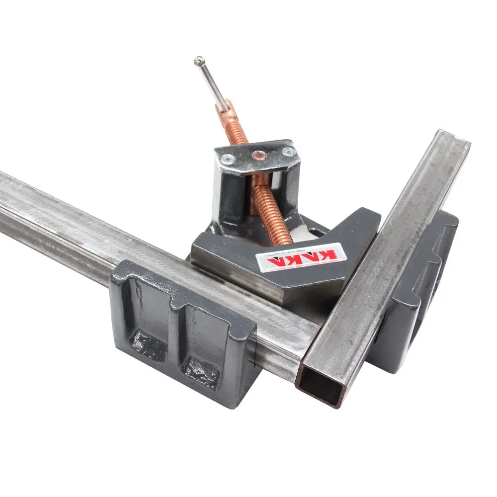 KAKA Industrial AC-100 Angle Clamp,Heavy-Duty Cast-Iron Angle Clamp Vice