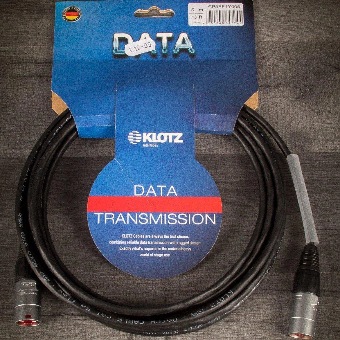 Klotz Data "Cat 5" Cable