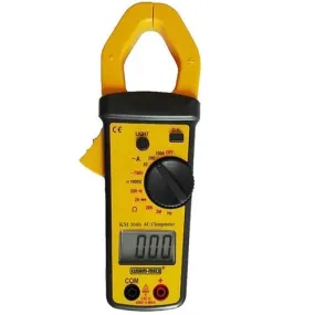 Kusam Meco KM 3060 Digital Clampmeter - 1000A AC, 1999 Counts, Large 40mm Jaw, Data Hold & Backlight