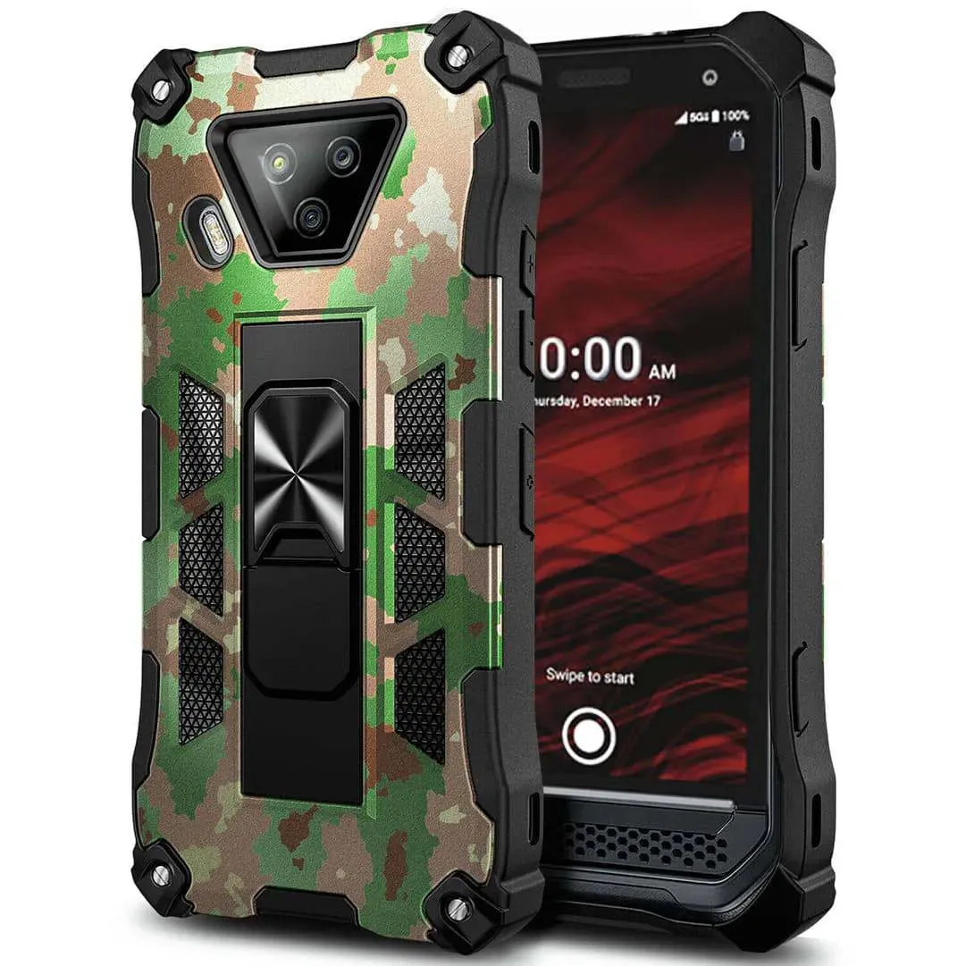 Kyocera DuraForce Ultra 5G UW Armor Case Kickstand & Magnetic Mount