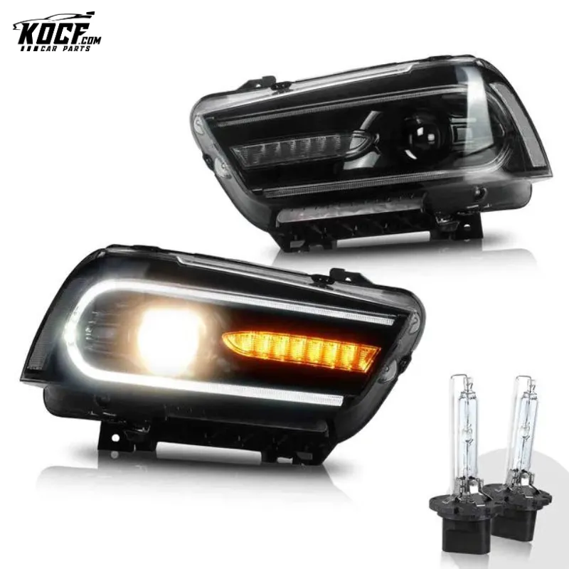 LED Headlights For Dodge Charger 2011-2014 Front lamps Assembly