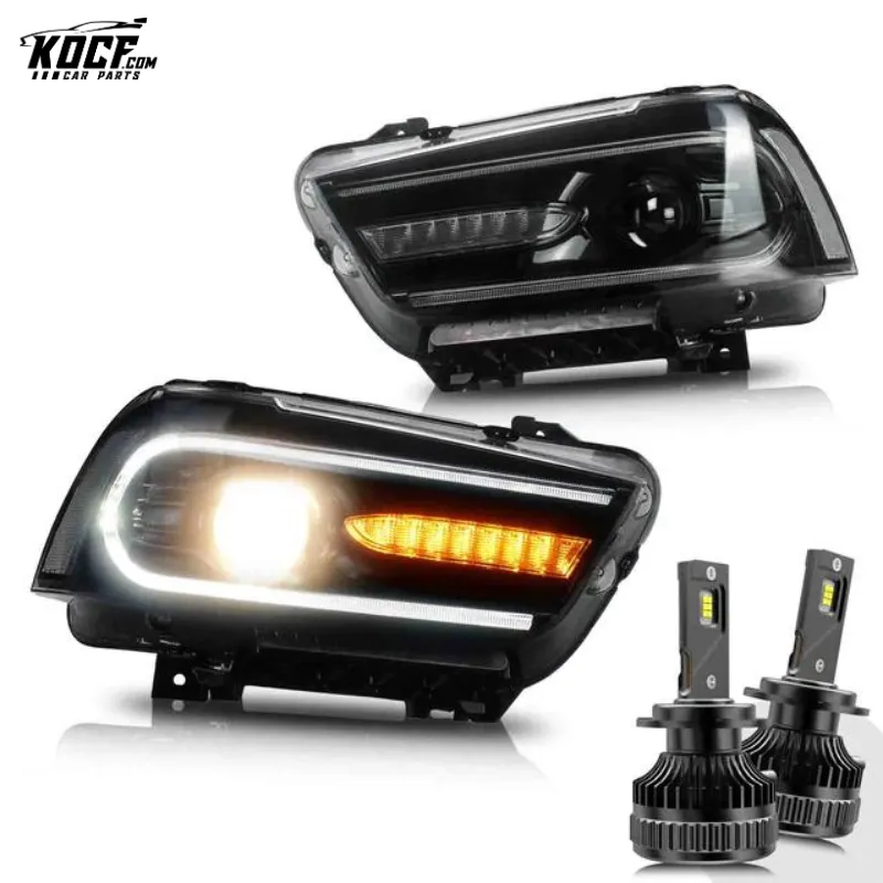 LED Headlights For Dodge Charger 2011-2014 Front lamps Assembly