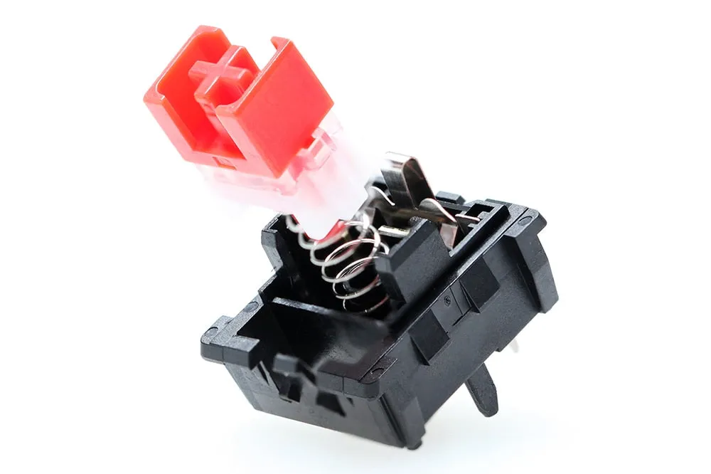 LICHIC XCJZ Scarlet Red Switch 54g RGB SMD Pre Advanced Tactile Switches For Mechanical keyboard MX Stem 5pin Lubed POM Nylon