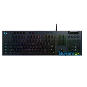 Logitech G813 Lightsync Rgb Mechanical Gaming Keyboard (red Switches)