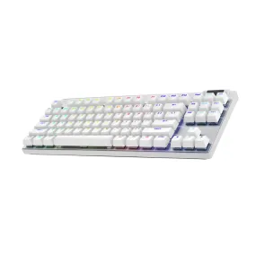 Logitech Pro X Tkl Lightspeed Gaming Keyboard White (Gx-Brown)