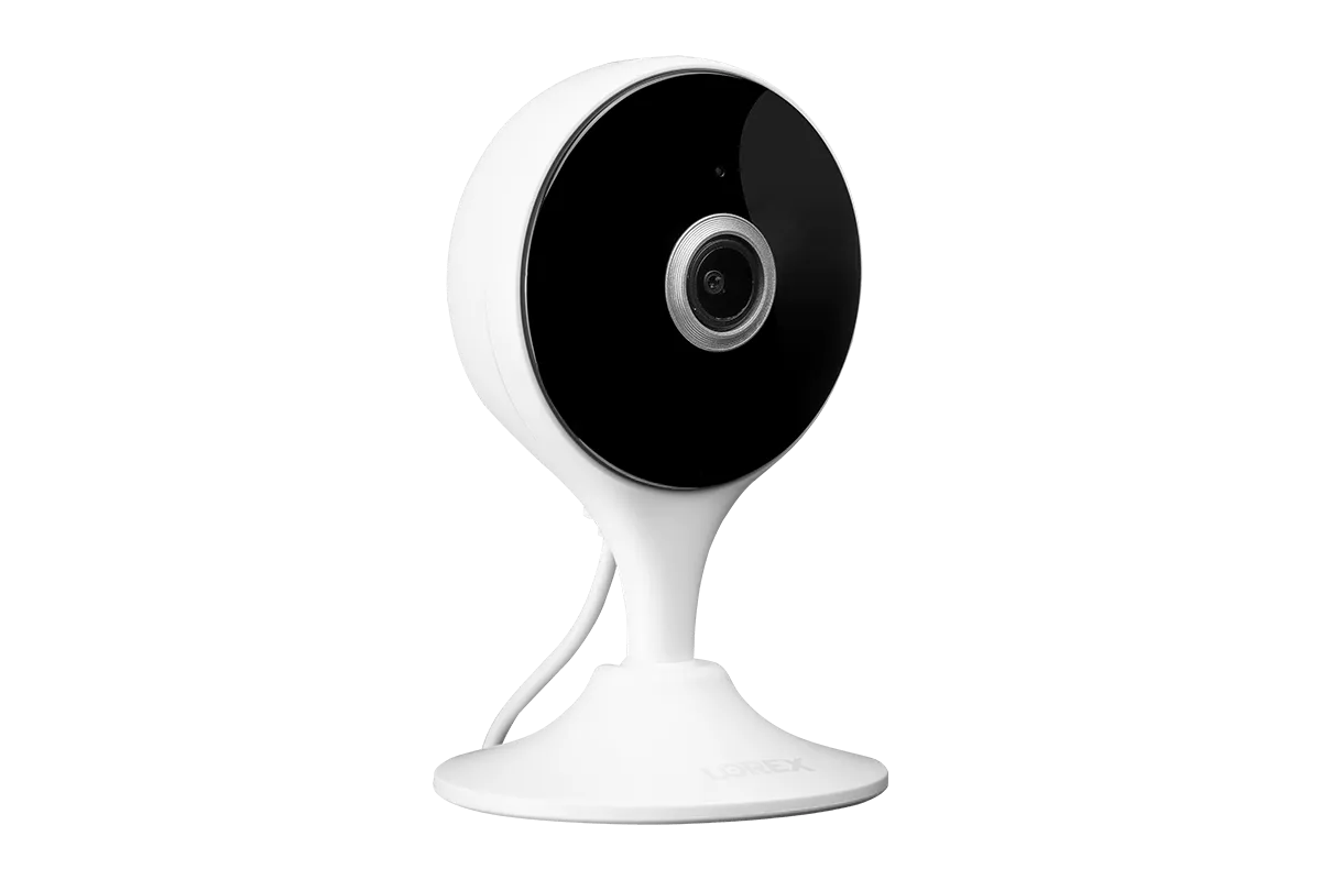 Lorex Smart Home Security Center with Two 1080p Outdoor and Two 2K Indoor Wi-Fi Security Cameras