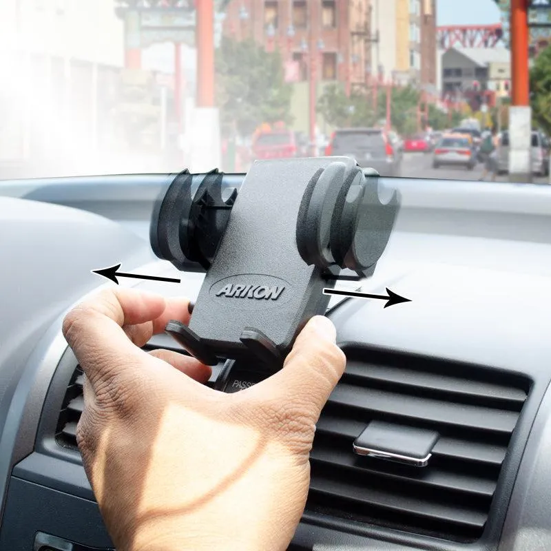 Mega Grip™ Car Phone Holder with Adhesive Mount for iPhone, Galaxy, and Note