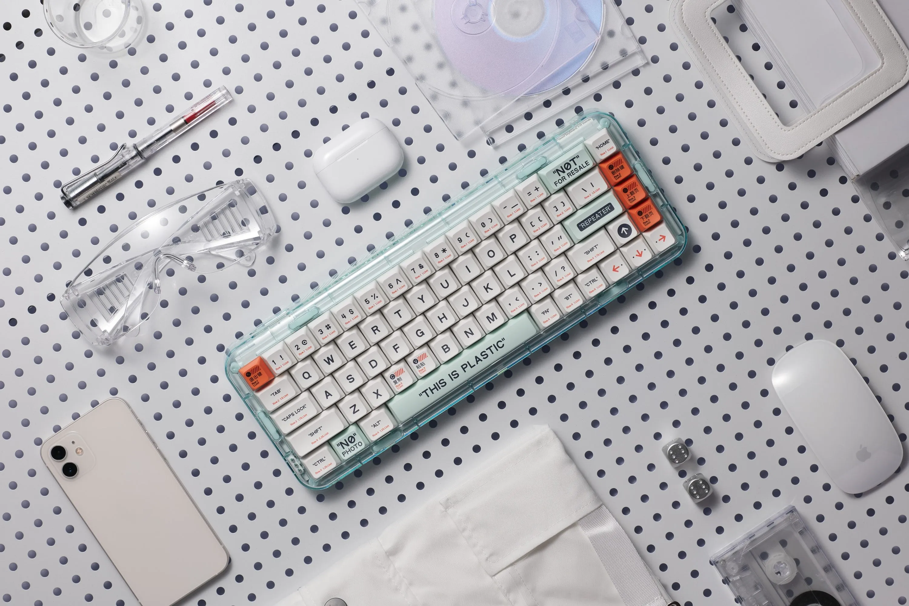 MelGeek Mojo68 Mechanical Keyboard & Mojopad Numpad