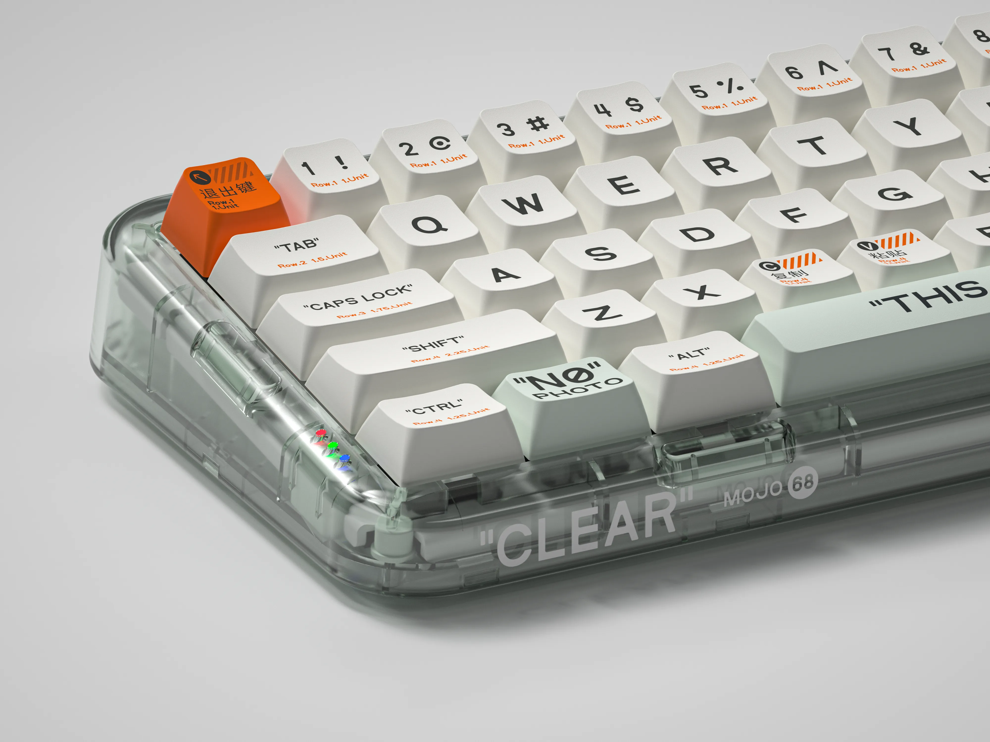 MelGeek Mojo68 Mechanical Keyboard & Mojopad Numpad