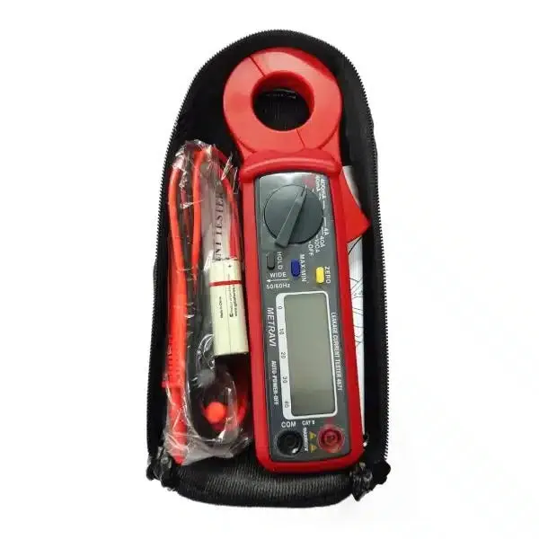 Metravi DT-4671 AC Leakage Current Clamp Meter, 3-3/4 Digits, 30mm Jaw Size