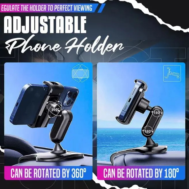 Multifunctional Car Dashboard Phone Holder