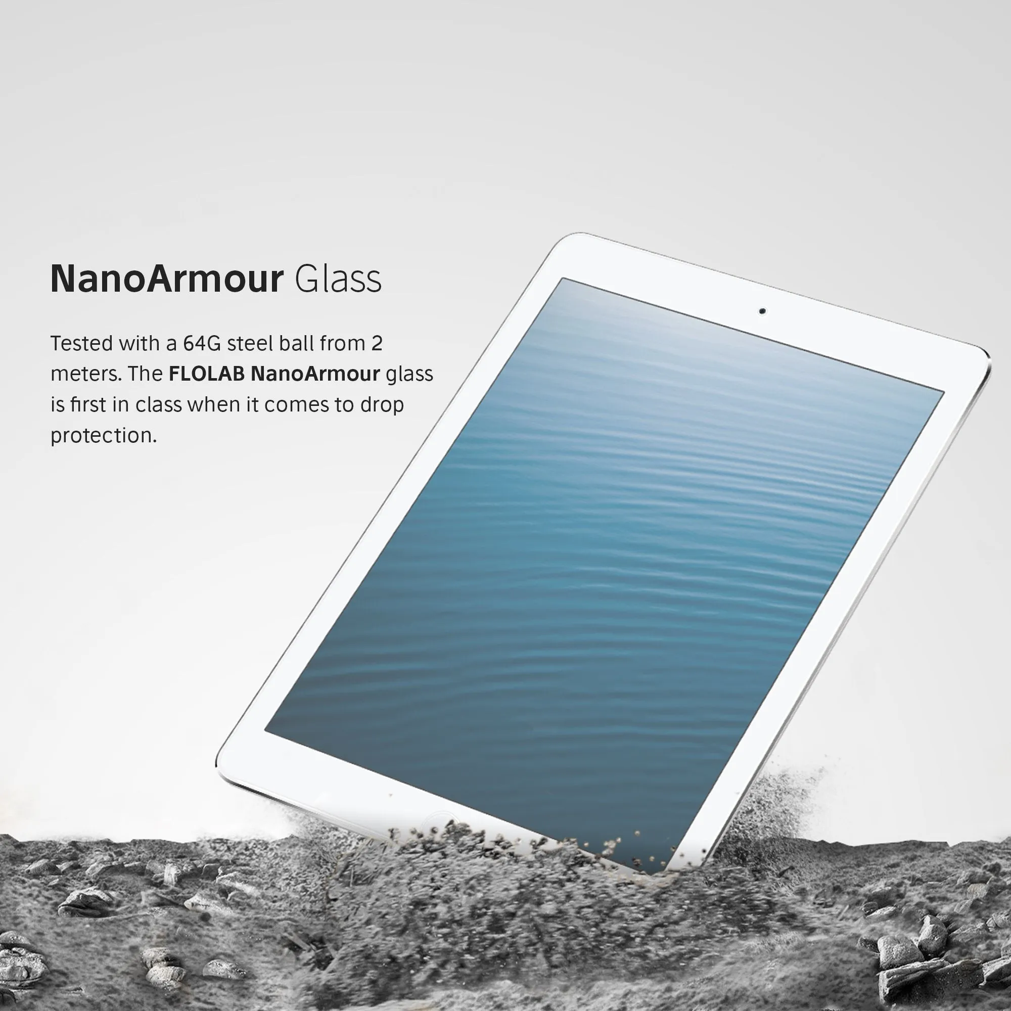 NanoArmour 10.1-inch iPad 4 / 3 / 2  Anti-Glare  Screen Protector