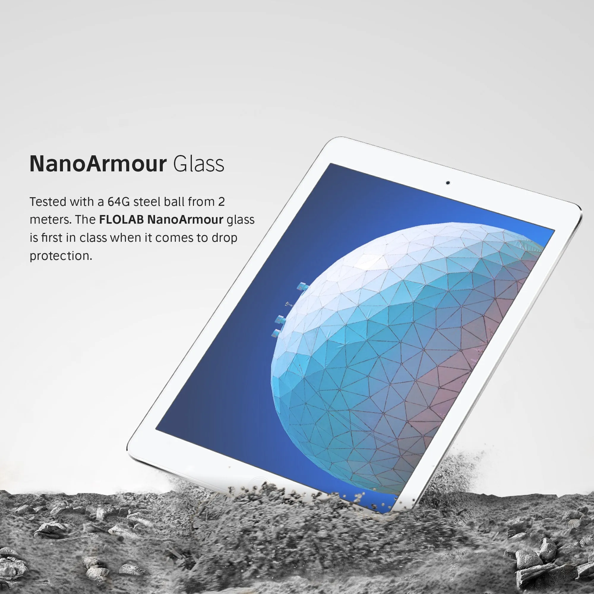 NanoArmour 10.5-inch iPad Air Anti-Glare Screen Protector (2019)