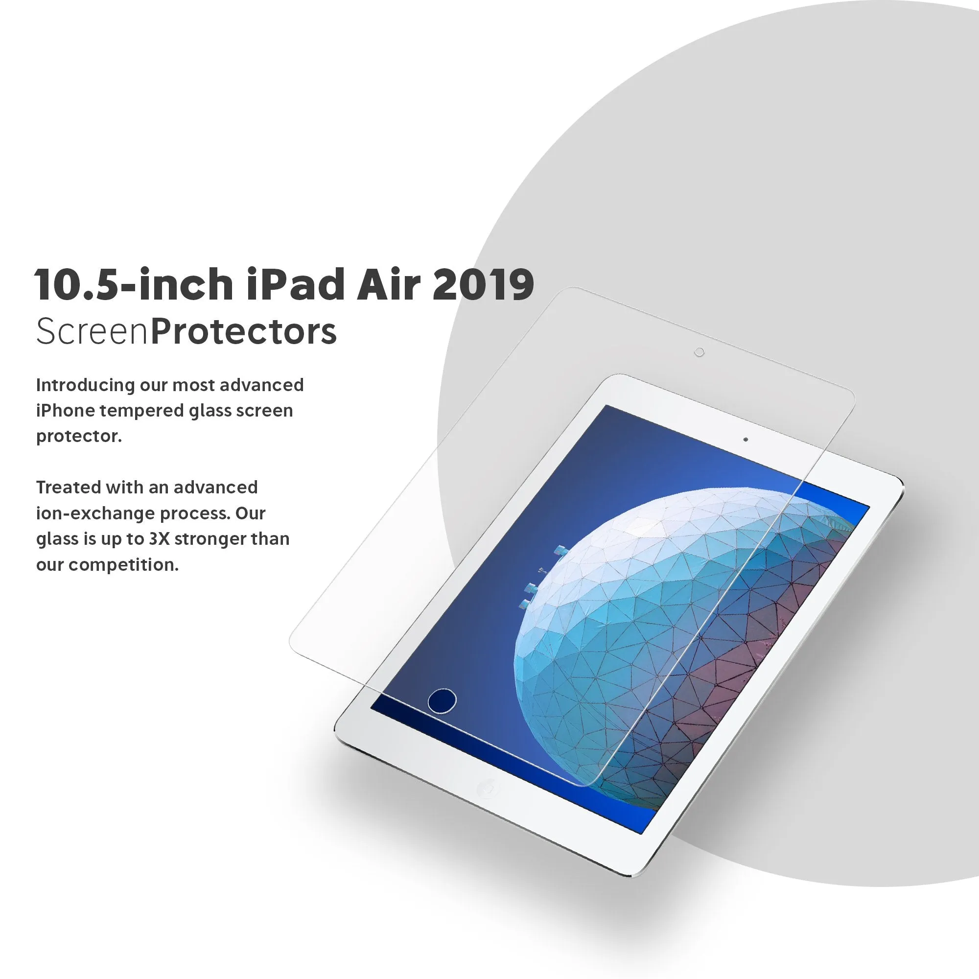 NanoArmour 10.5-inch iPad Air Anti-Glare Screen Protector (2019)