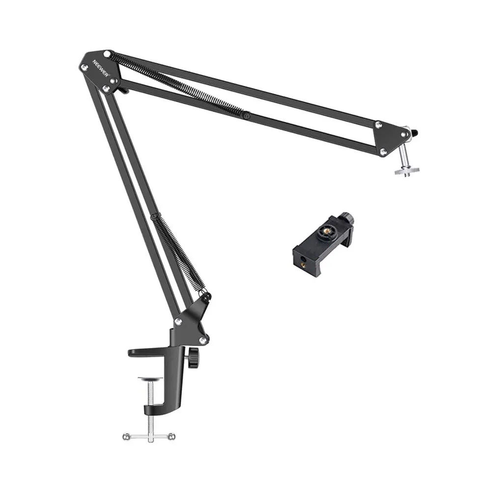 Neewer Adjustable Desktop Boom Arm Clamp And Phone Bracket Kit (DEMO STOCK)