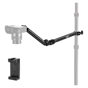 NEEWER DS009 Overhead Camera Mount Arm with Phone Clip