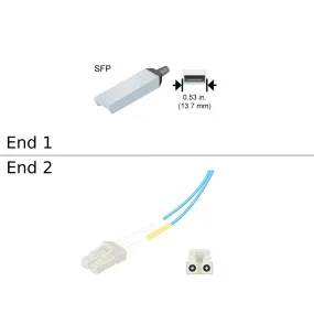 NetApp X-E1MG-SX-OM-R6 -  Data Cable with Plug SFP/LC | SFP, Brocade 1GbE Optics