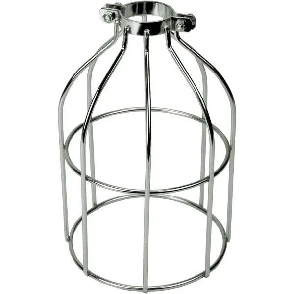 Nickel Open Style Premium Bulb Cage