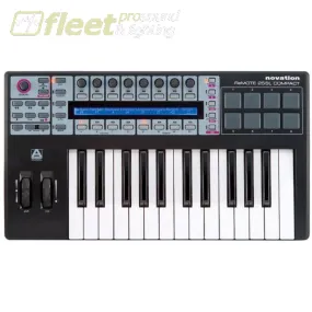 Novation Remote Compact  25SL ***Display Unit, Comes with Generic Box, Manual, and USB Cable