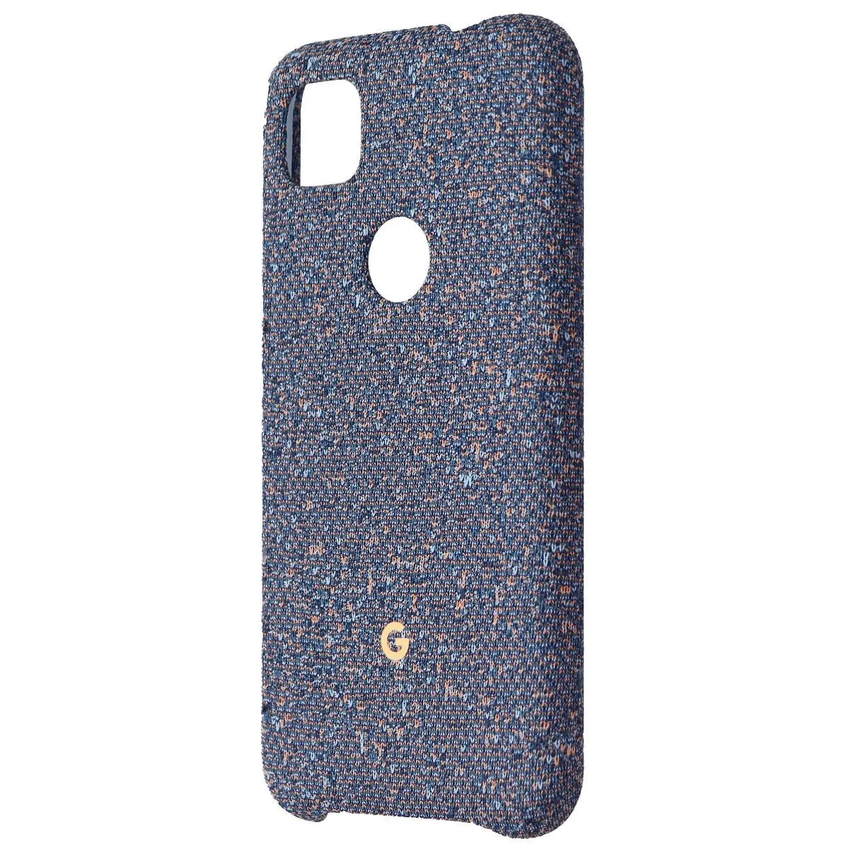 Official Google Fabric Case for Pixel 4a Smartphone - Blue Confetti