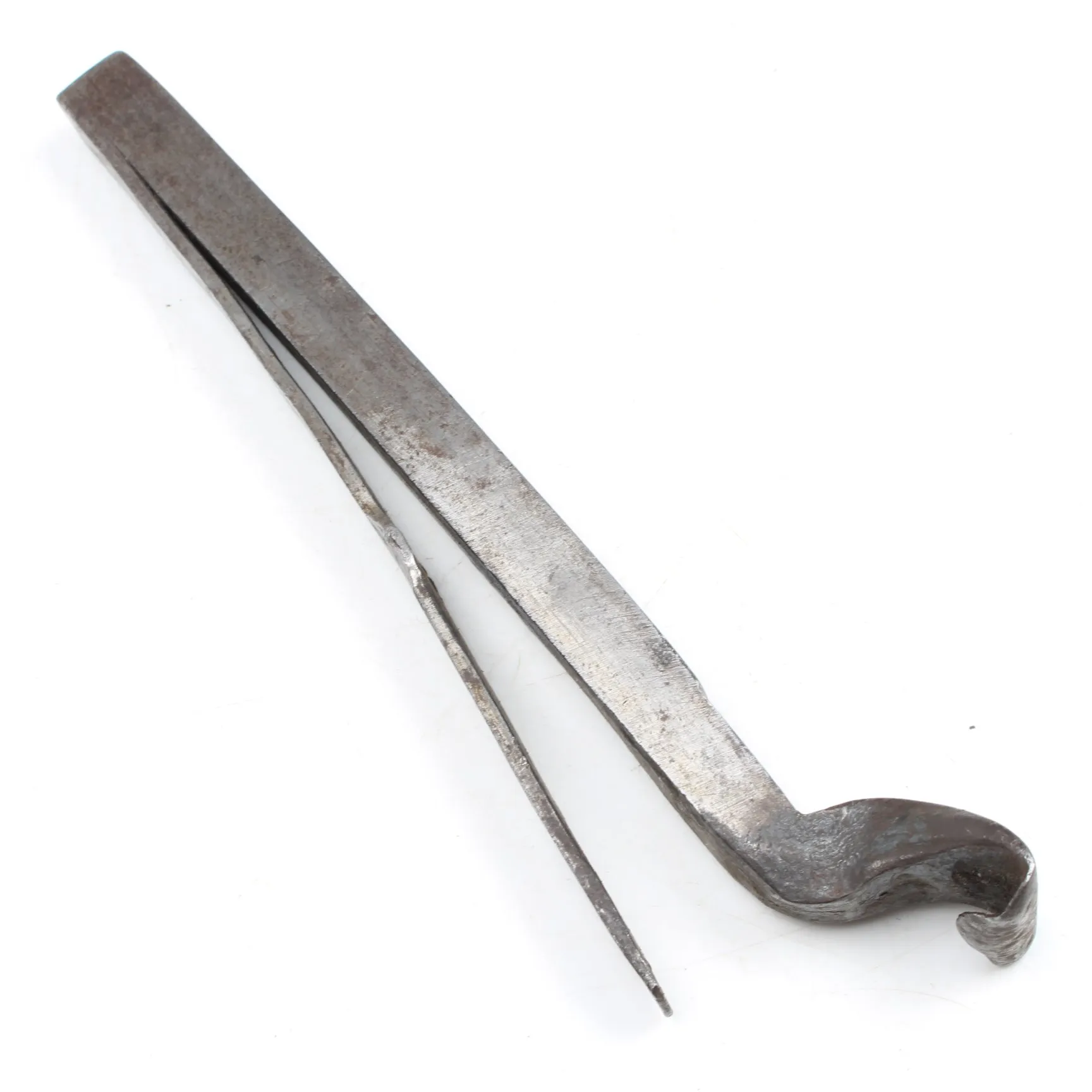 Old Blacksmith-Made Door-Hold-Open / Spring Stretching Tool