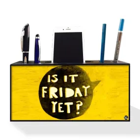 Pen Mobile Stand Holder Desk Organizer - Is It Friday