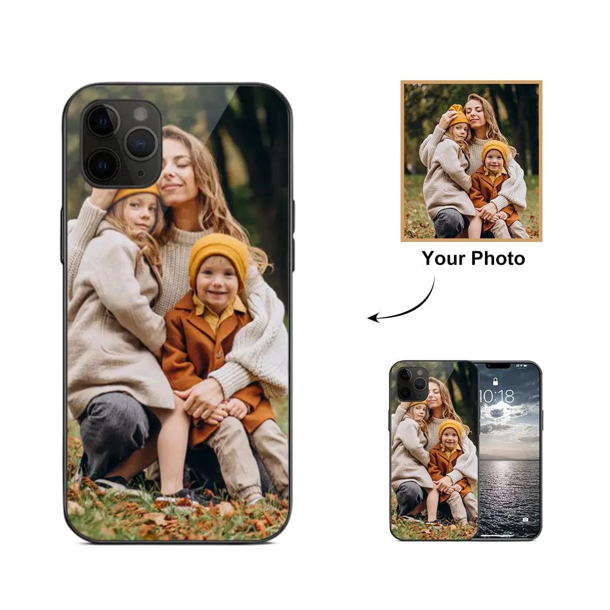 Personalized Photo iPhone Case - From iPhone 6 - iPhone 14 Pro