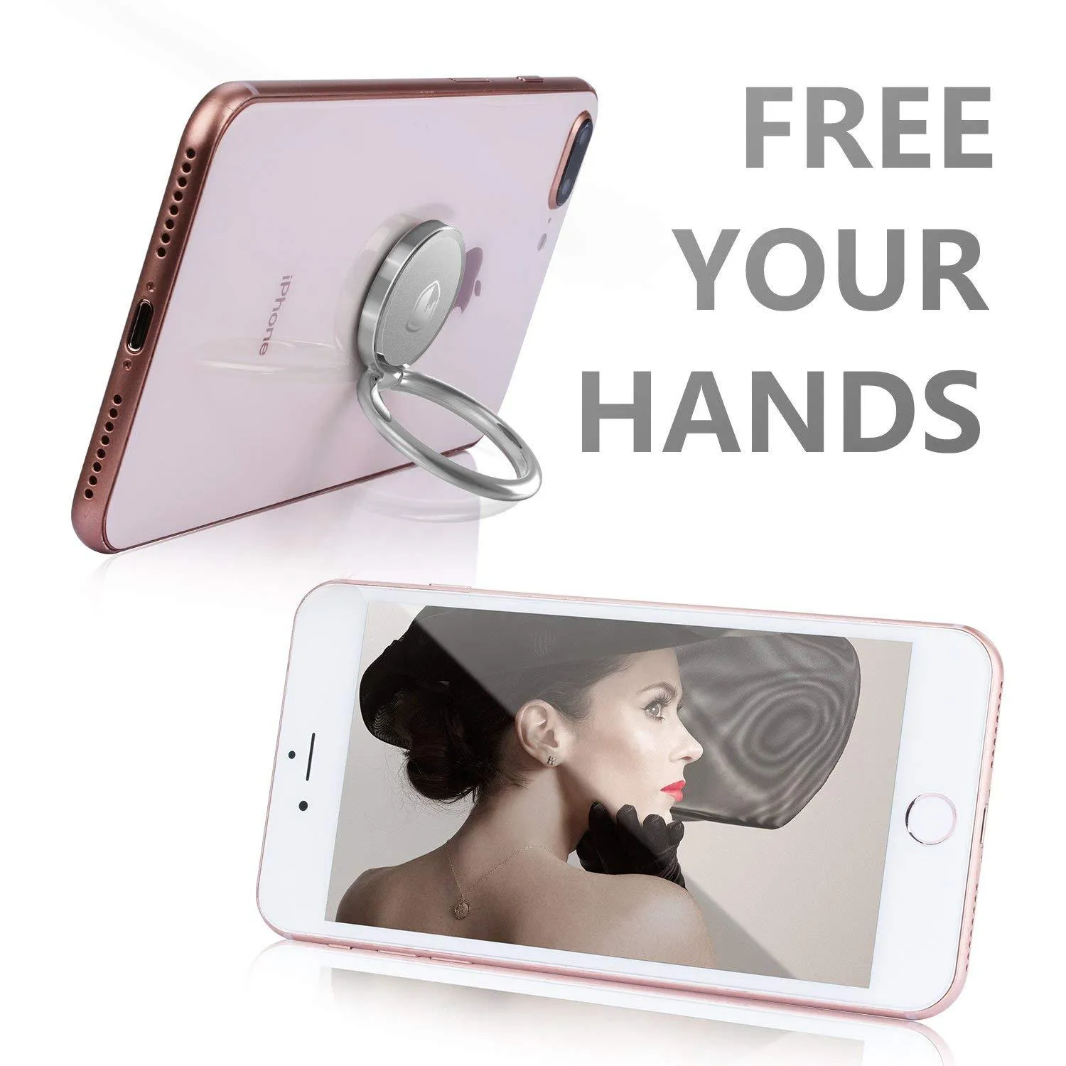 Phone Ring Holder Finger Kickstand