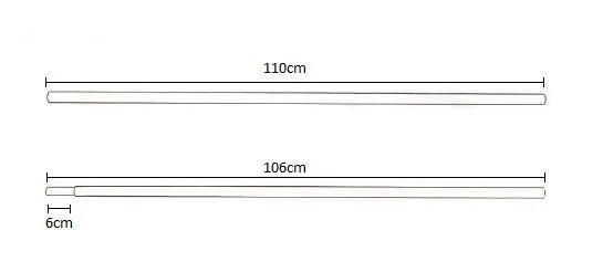 Pole - 18mm-32mm - All Lengths & Diameters - Universal Individual Poles