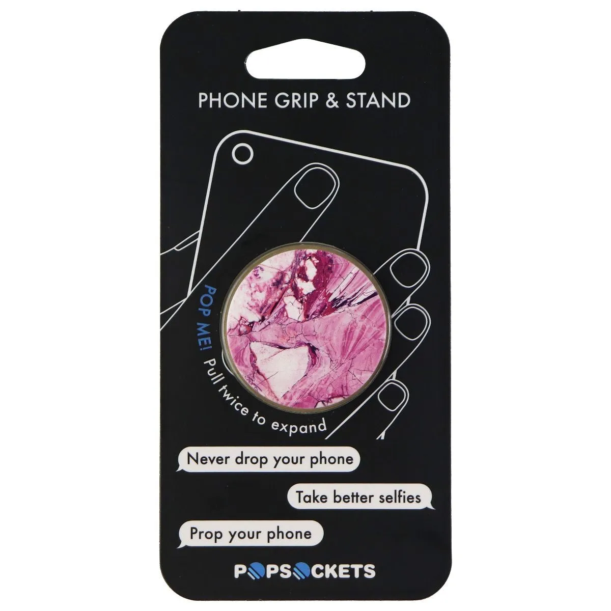 PopSockets: Collapsible Grip & Stand for Phones and Tablets - Rose Granite