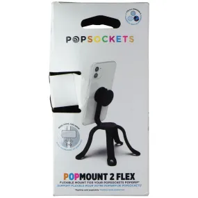 PopSockets: Flexible Phone Mount & Stand, Phone Tripod Mount - Black