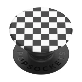 PopSockets Phone Grip - Checker Black