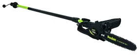 Poulan 952802360 8 amp 1.5 HP Electric Pole Pruner with 10-Inch Bar and Chain, Boom Telescopes up to 8 Feet