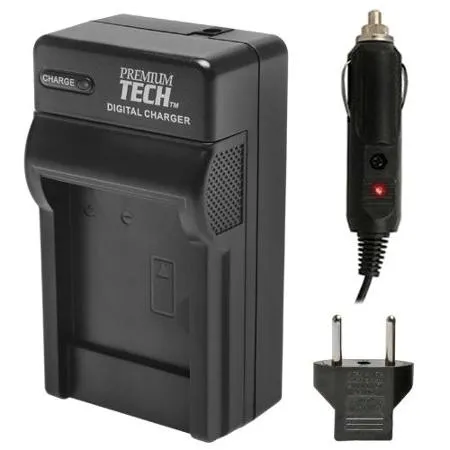 Premium Tech PT-63 Travel Charger for Nikon EN-EL14 Battery