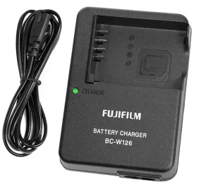 Pxel Fujifilm BC-W126 Charger Replacement Charger for NP-W126 Battery (Class A)