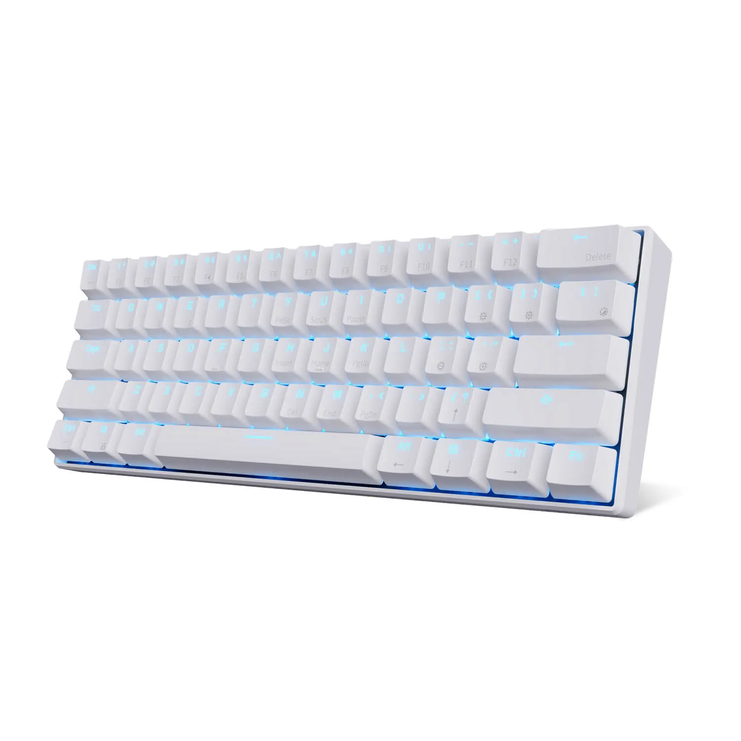 RK61 60% Dual Mode Wireless Mechanical Gaming Keyboard - Blue Switch (Open-Box)