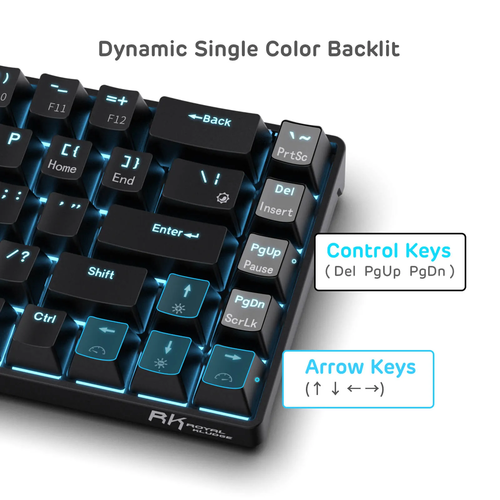 RK68 65% Wireless Mechanical Keyboard (Open-Box)