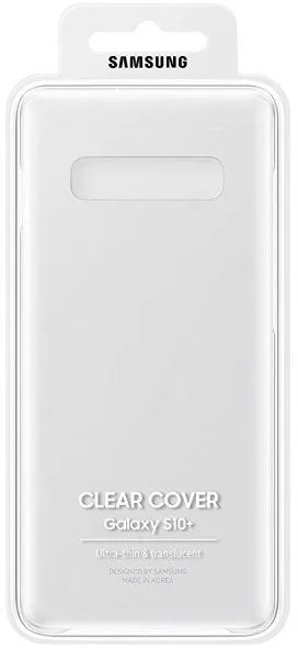 Samsung Galaxy S10 Plus Official Clear Cover EF-QG975CTE - Transparent