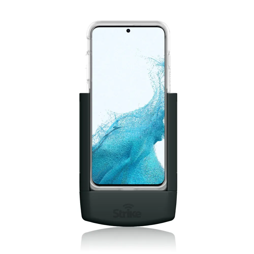 Samsung Galaxy S22 Car Cradle Head with Strike Case