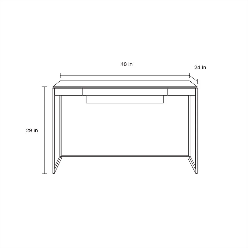 Sequel 20 Compact Desk 6103 - Charcoal