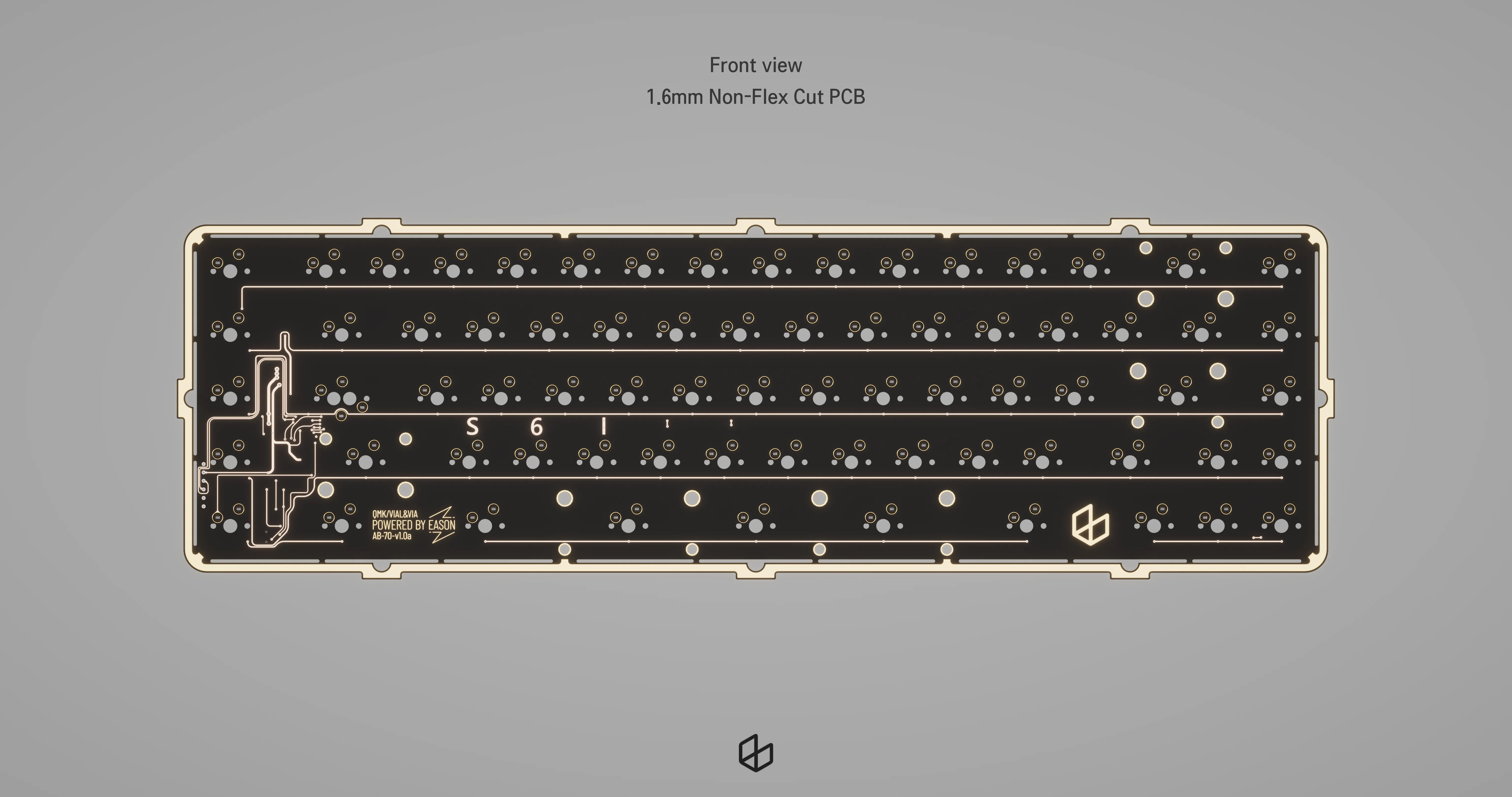 Smit6y Works Aeroboard70 Mechanical Keyboard Add-ons