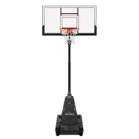 Spalding 60-inch Momentous EZ Assembly Acrylic Portable Basketball Hoop