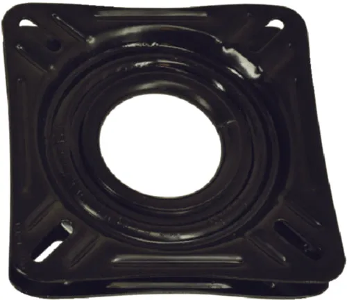 Springfield Seat Flat Swivel Black E-Coated 1100007 | 24