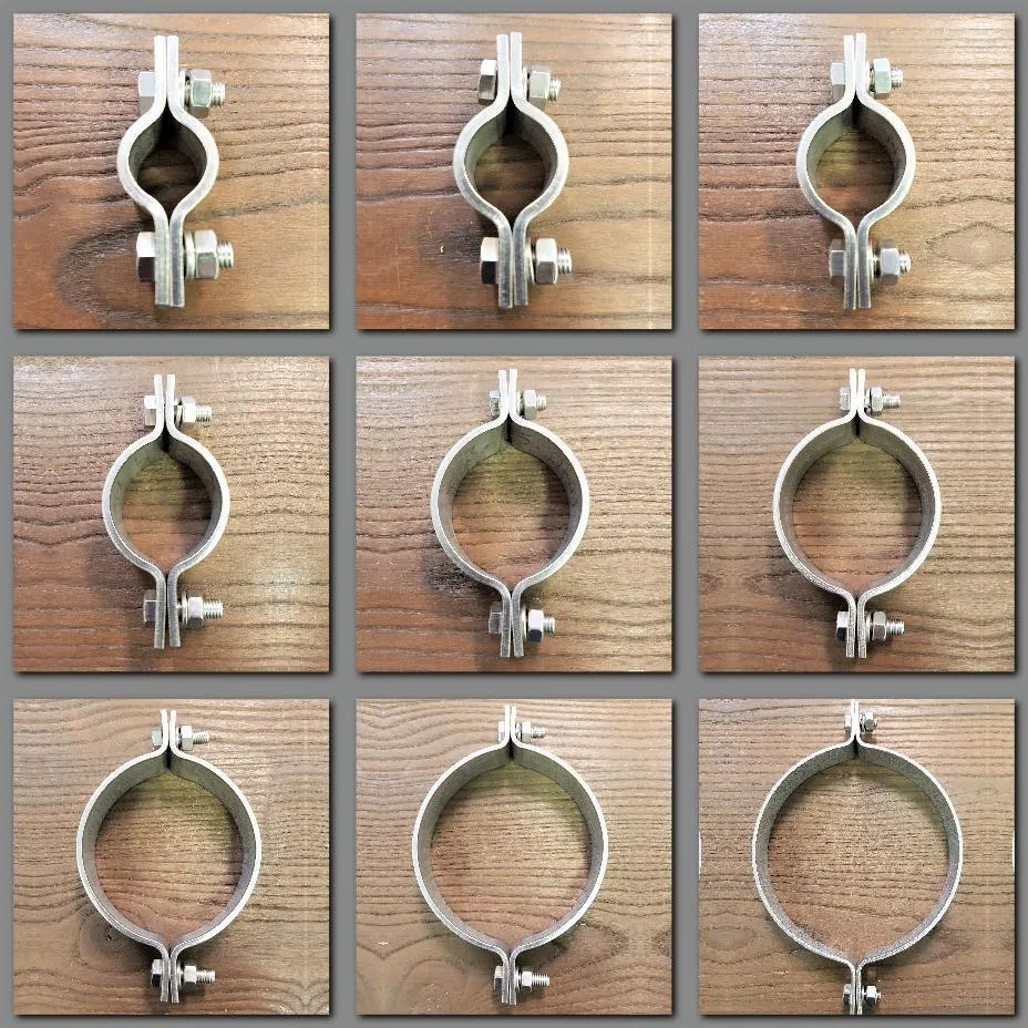 Stainless Steel Pipe Clamps