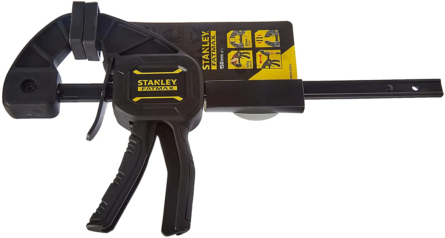 Stanley FMHT0-83232 Handed clamp medium, Black